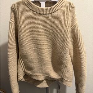 Cozy Cream Knit Sweater